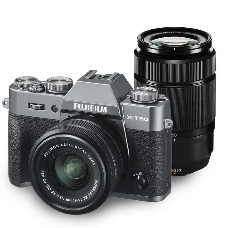 富士フイルム Fujifilm ミラｰレス一眼カメラ ダブルズｰムレンズキット ズｰムレンズ ズｰムレンズ X T30wzlk Cs チャコｰルシルバ の通販 カテゴリ カメラ ビデオカメラ 富士フイルム Fujifilm 家電通販のコジマネット 全品代引き手数料無料