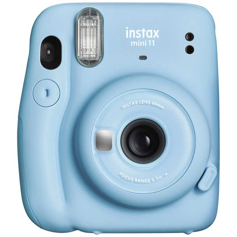 富士フイルム　FUJIFILM 富士フイルム　FUJIFILM インスタントカメラ 『チェキ』 instax mini 11 スカイブルー INSTAXMINI11SKYBLUE INSTAXMINI11SKYBLUE