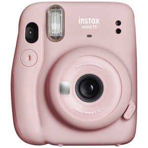 富士フイルム　FUJIFILM 【アウトレット】チェキ instax mini 11  ブラッシュピンク INSTAXMINI11BLUSHPIN