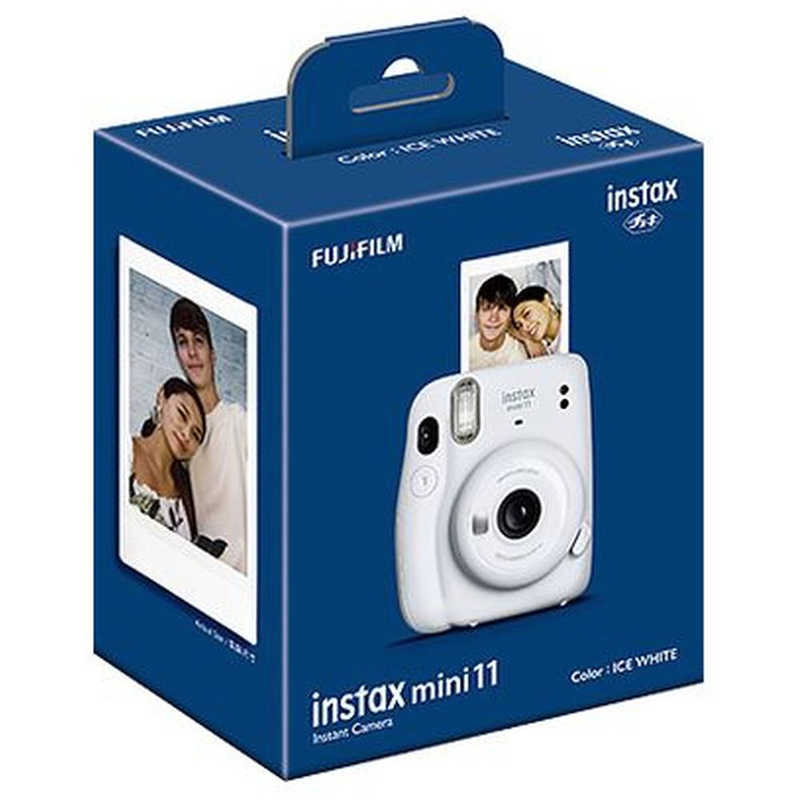 富士フイルム　FUJIFILM 富士フイルム　FUJIFILM 【アウトレット】) チェキ instax mini 11  アイスホワイト INSTAXMINI11ICEWHITE INSTAXMINI11ICEWHITE