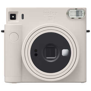  富士フイルム FUJIFILM instaxSQUARESQ1チョークホワイト インスタントカメラ 『チェキ』 instax SQUARE SQ1 チョークホワイト ホワイト INSSQ1WHITE