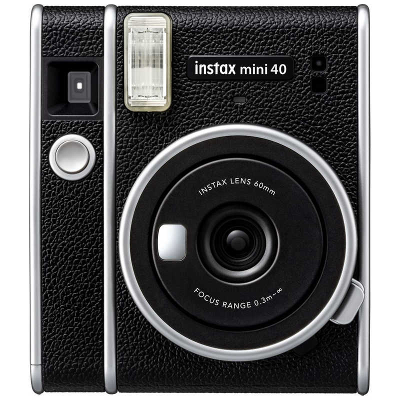 富士フイルム FUJIFILM チェキinstax mini40 (ブラック) INSMINI40 の通販 | カテゴリ：カメラ・ビデオカメラ | 富士フイルム  FUJIFILM | チェキinstax mini40 家電通販のコジマネット - 全品代引き手数料無料
