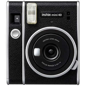 ＜コジマ＞ 富士フイルム FUJIFILM チェキinstax mini40 チェキinstax mini40 ブラック INSMINI40