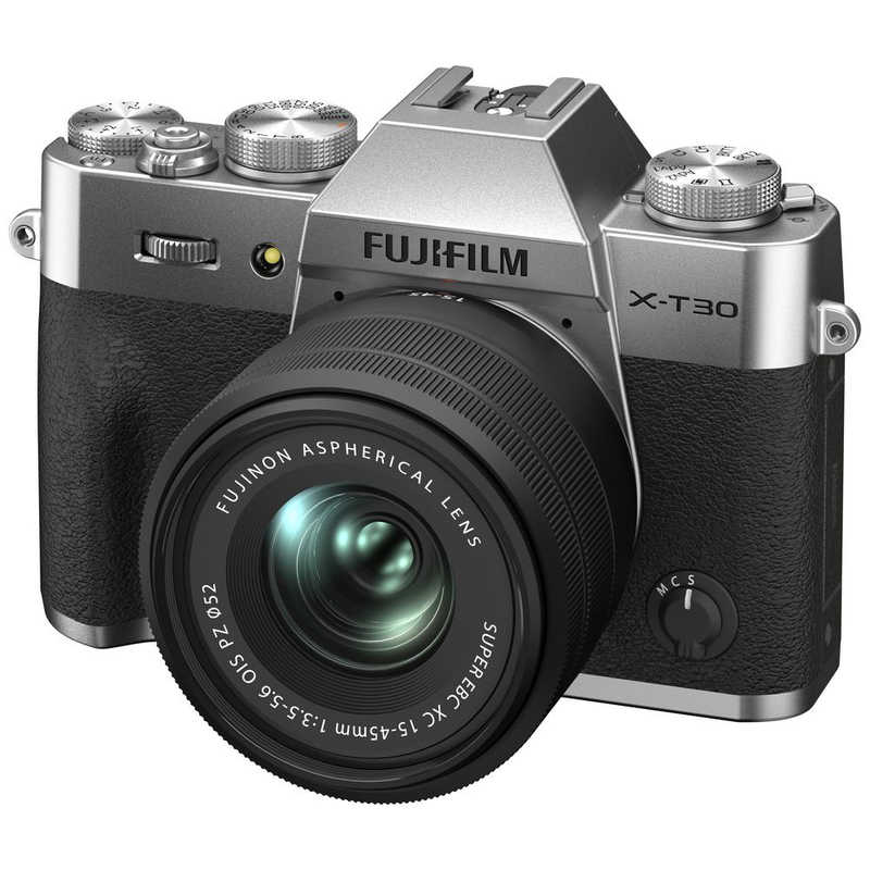 富士フイルム　FUJIFILM 富士フイルム　FUJIFILM ミラーレス一眼カメラ(レンズキット)ブラック X-T30IIXC15-45mm X-T30IIXC15-45mm