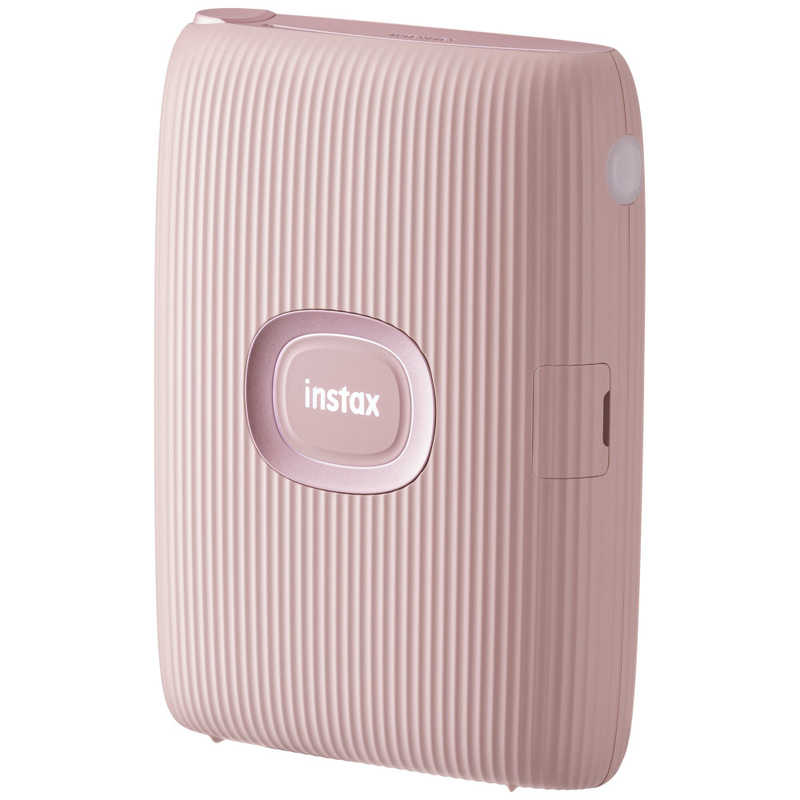 富士フイルム　FUJIFILM 富士フイルム　FUJIFILM チェキ用プリンター instax mini Link 2 ソフトピンク INSMINILINK2SPIN INSMINILINK2SPIN