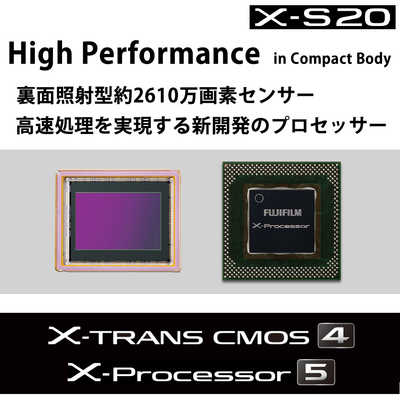 富士フイルム FUJIFILM ミラーレス一眼カメラ X-S20 ボディ の通販