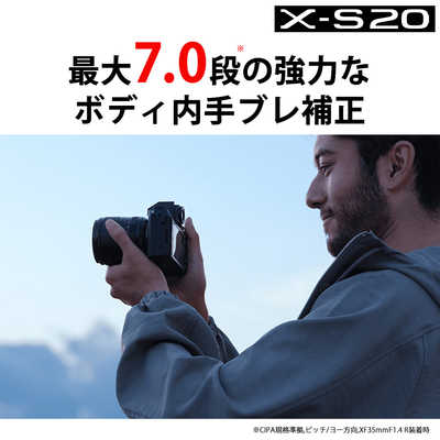 富士フイルム FUJIFILM ミラーレス一眼カメラ X-S20 ボディ の