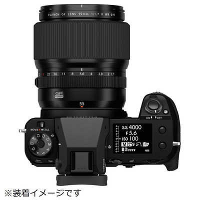 富士フイルム FUJIFILM カメラレンズ フジノン GF55mm F1.7 R WR の 