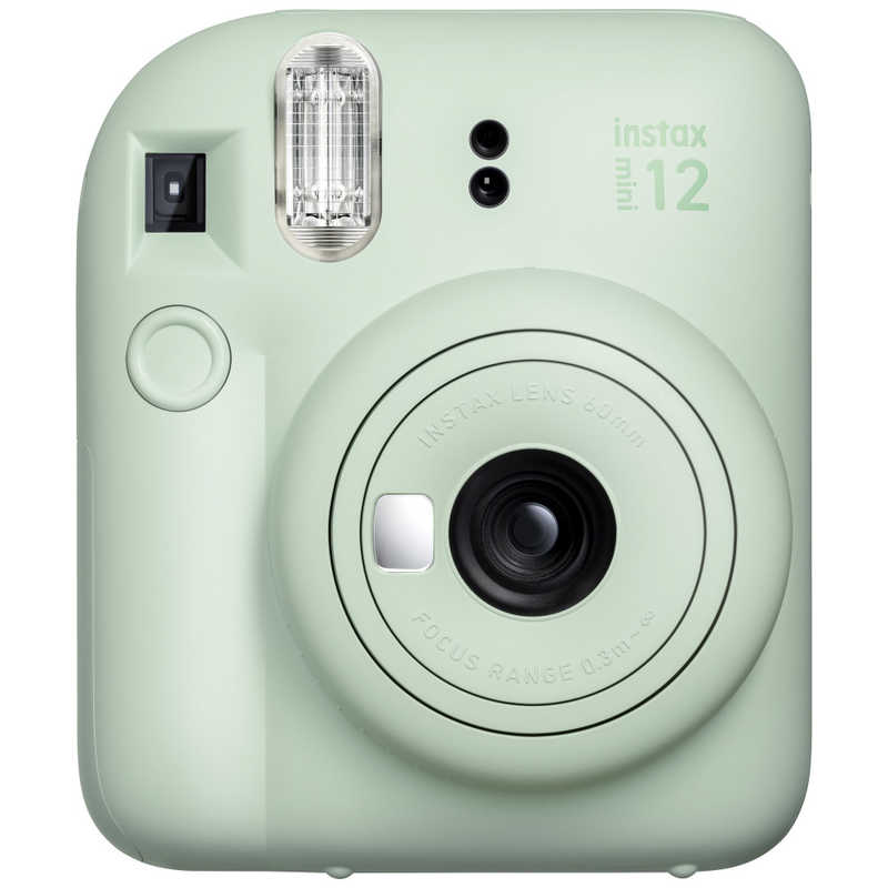 富士フイルム　FUJIFILM 富士フイルム　FUJIFILM インスタントカメラ『チェキ』 INSTAX mini 12 ミントグリーン INSMINI12GREEN INSMINI12GREEN