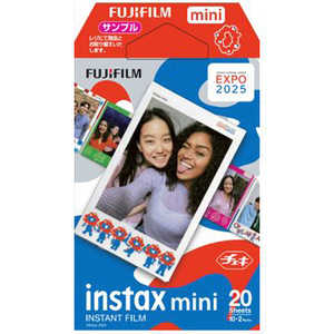 富士フイルム　FUJIFILM インスタントフィルム カラー INSTAX MINI 大阪万博モデル［10枚 /2パック］ ［10枚 /2パック］ INSMINIEXPOJP2