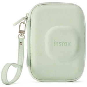 富士フイルム　FUJIFILM インスタントカメラ チェキ Instax mini LiPlay カメラケース グリーン INSMINILIPLAYCASEG