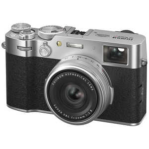 富士フイルム　FUJIFILM コンパクトデジタルカメラ 日英言語対応モデル ［防塵］ シルバー FX100VI-SJP