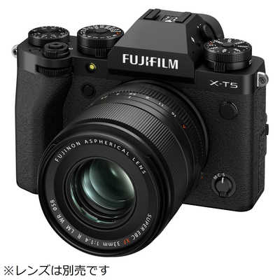 富士フイルム FUJIFILM X-T5 ボディ ブラック 日英2か国語モデル