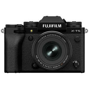 富士フイルム FUJIFILM X-T5LK XF16-50mmレンズキット ブラック 日英2か国語モデル ミラーレス一眼 ［ズームレンズ］ FX-T5LK-1650-BJP