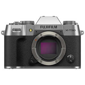 富士フイルム FUJIFILM X-T50 ボディ シルバー 日英2か国語モデル ミラーレス一眼 ［ボディ単体］ FX-T50-SJP