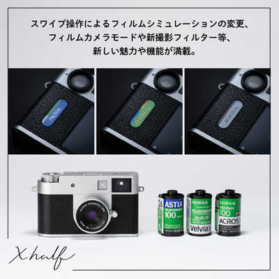 コンパクトデジタルカメラ「X half（エックスハーフ）（製品名