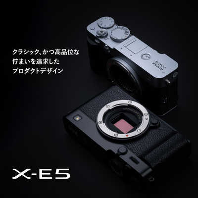 富士フイルム FUJIFILM X-E5 ボディ 日英2か国語モデル ミラー
