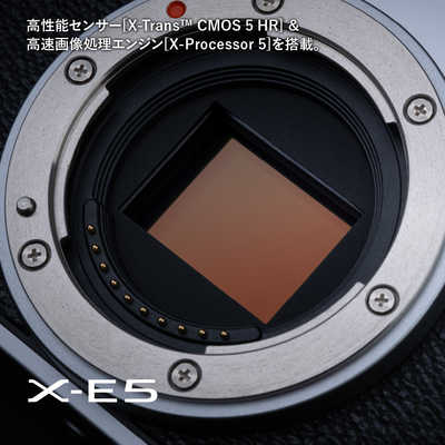 富士フイルム FUJIFILM X-E5 ボディ 日英2か国語モデル ミラー