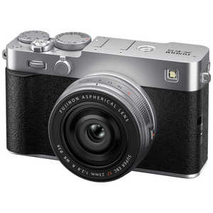 富士フイルム　FUJIFILM X-E5LK XF23mmレンズキット 日英2か国語モデル ミラーレス一眼 ［単焦点レンズ］ シルバー FX-E5LK-23-SJP
