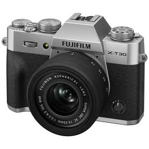 富士フイルム FUJIFILM X-T30 III XC13-33mmレンズキット 日英2か国語モデル ミラーレス一眼カメラ シルバー [ズームレンズ] FX-T30III-LK1333S