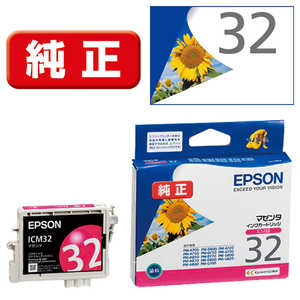 エプソン　EPSON インクカｰトリッジ ICM32