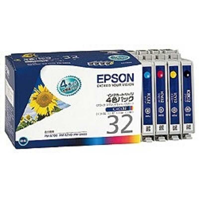 エプソン　EPSON エプソン　EPSON インクカートリッジ IC4CL32 IC4CL32