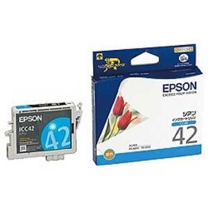 エプソン EPSON インクカートリッジ ICC42
