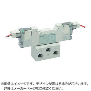 CKDパイロット式5ポート弁ベース配管 4GB120R-06-3 CKDパイロット式5ポート弁ベース配管 4GB120R-06-3