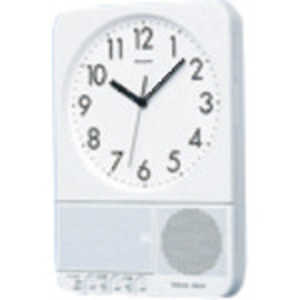 パナソニック　Panasonic 設備時計 オフィス時計(録音機能付ベルタイマー) メロディーウィーク クールホワイト TDW73