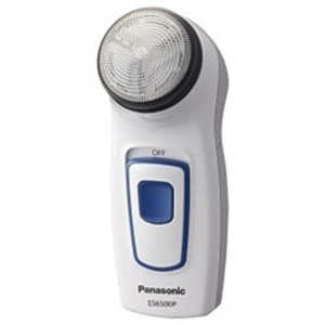 パナソニック　Panasonic 電気シェーバー スピンネット ［回転刃 /乾電池式］ ES6500P‐W (ホワイト)
