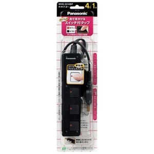 パナソニック Panasonic ザ・タップZ4コ口(1m) WHS2514BP (ブラック) パナソニック Panasonic ザ・タップZ4コ口(1m) WHS2514BP (ブラック)