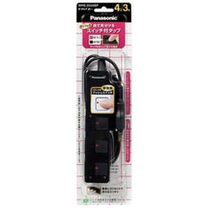 パナソニック Panasonic ザ・タップZ4コ口(3m) WHS2534BP (ブラック) パナソニック Panasonic ザ・タップZ4コ口(3m) WHS2534BP (ブラック)