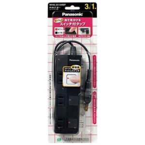 パナソニック Panasonic ザ・タップZ3コ口(1m) WHS25139BP (ブラック) パナソニック Panasonic ザ・タップZ3コ口(1m) WHS25139BP (ブラック)