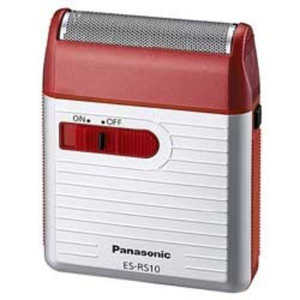 パナソニック　Panasonic 電気シェーバー ［1枚刃 /乾電池式］ ES-RS10-R