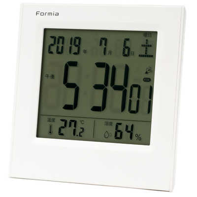 保土ヶ谷電子販売 デジタル目覚まし時計 フォルミア FORMIA