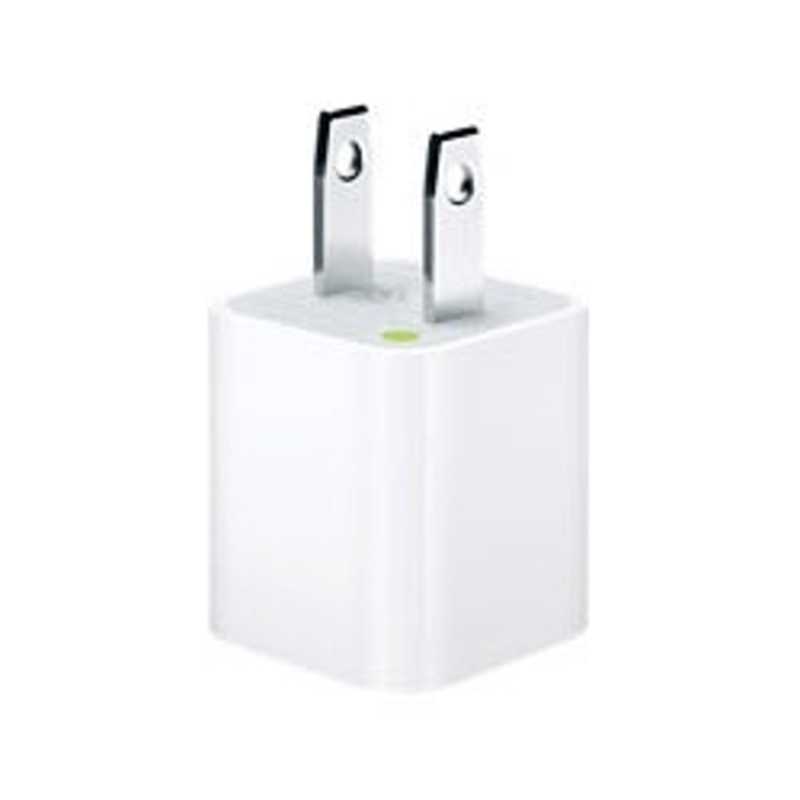 アップル アップル 純正 iPhone / iPod対応[USB給電] AC - USB充電器 MD810LL/A (ホワイト) MD810LL/A (ホワイト)
