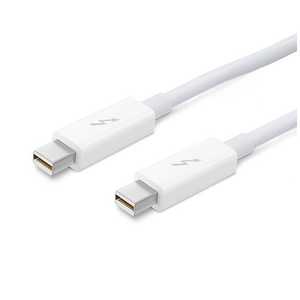 アップル 【純正】Apple Thunderbolt cable(2.0 m) MD861ZM/A