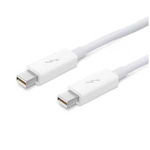 アップル 【純正】Apple Thunderbolt cable(2.0 m) MD861ZM/A APPLETHUNDERBOLTケーブ