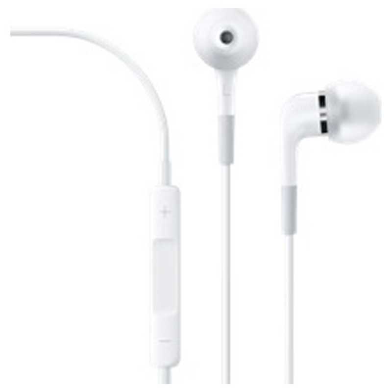 アップル アップル Apple In-Ear Headphones with Remote and Mic　ME186FE/A APPLEINEARHEADPHONES APPLEINEARHEADPHONES