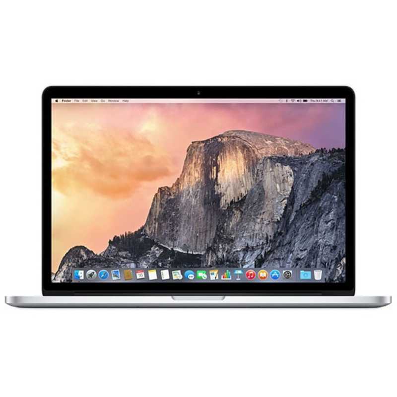 アップル アップル MacBookPro 15インチモデル[Mid 2015/SSD 256GB/メモリ 16GB/2.2GHzクアッドコア Core i7]シルバー MJLQ2J/A　シルバー MJLQ2JA MJLQ2JA