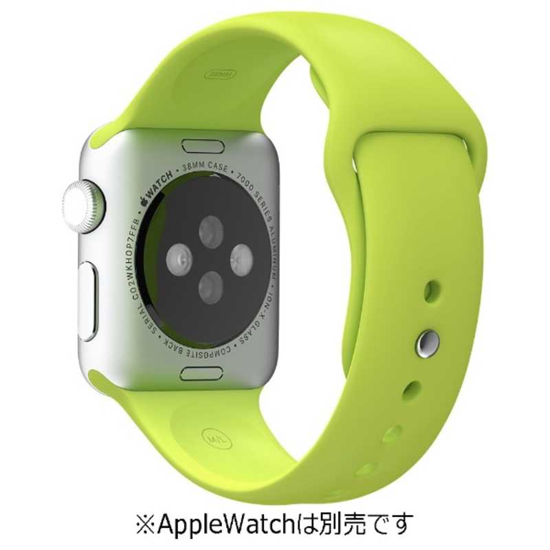アップル アップル Apple Watch 38mm 用交換バンド グリーンスポーツバンド　MJ4L2FE/A MJ4L2FEA MJ4L2FEA