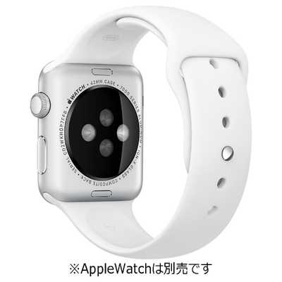 Apple watch series5 ホワイトバンド