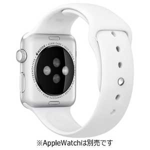 アップル Apple Watch 42mm 用交換バンド ホワイトスポーツバンド - S/M & M/L　MJ4M2FE/A MJ4M2FEA
