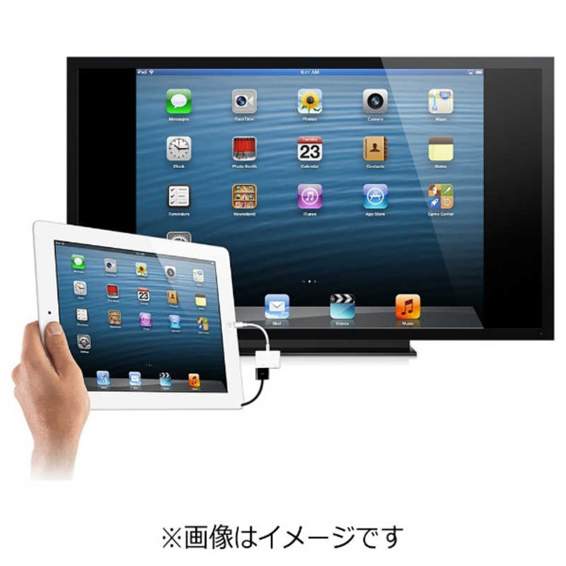 アップル アップル ｢純正｣iPad/mini/iPhone/iPod対応AVアダプタ MD826AMA MD826AMA