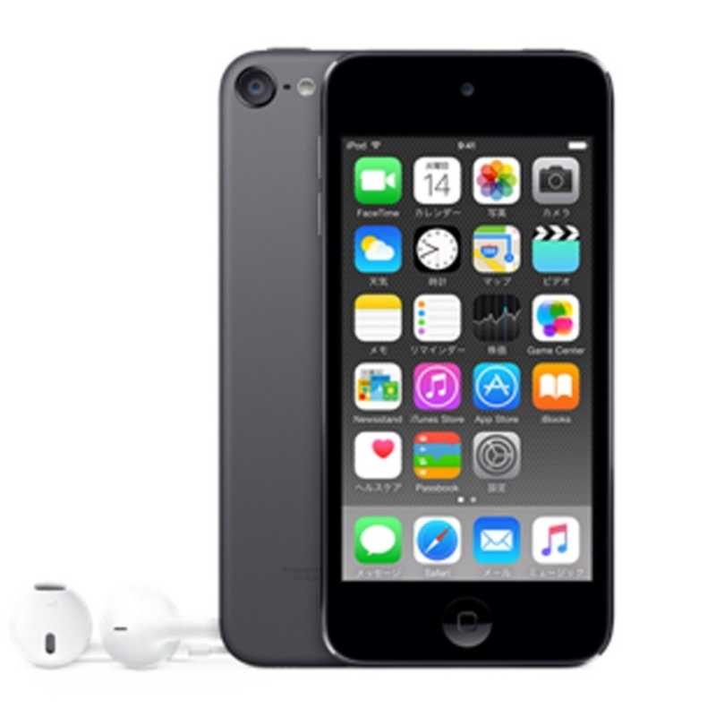 アップル アップル iPod　touch　【第6世代　2015年モデル】　64GB　スペースグレイ　MKHL2J/A IPODTOUCH64GBｽﾍﾟｰｽｸﾞ IPODTOUCH64GBｽﾍﾟｰｽｸﾞ