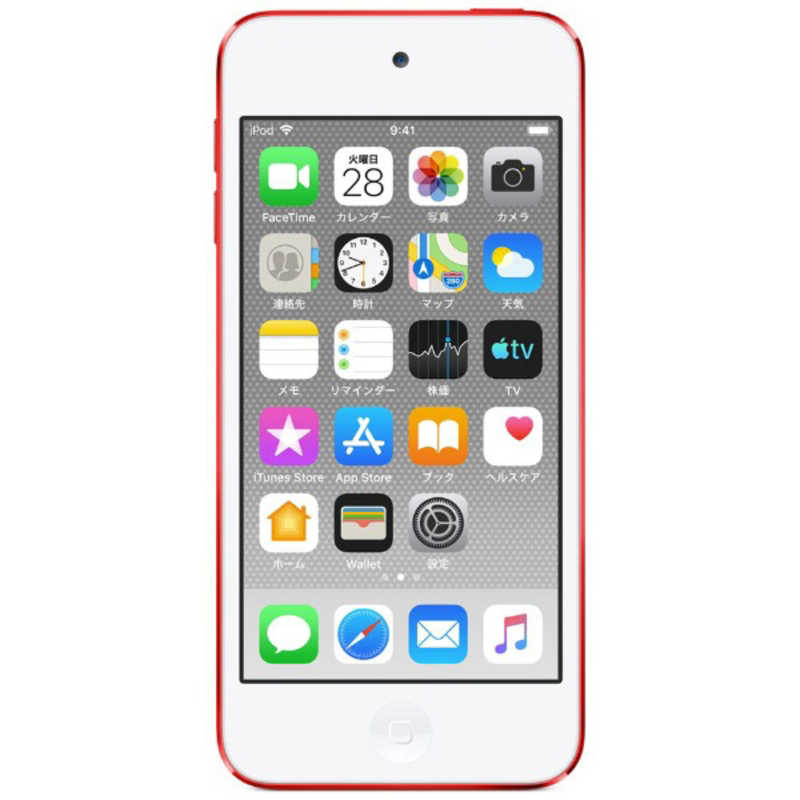 アップル アップル iPod touch 「第6世代 2015年モデル」 32GB レッド  IPODTOUCH32GBﾚｯﾄﾞ IPODTOUCH32GBﾚｯﾄﾞ