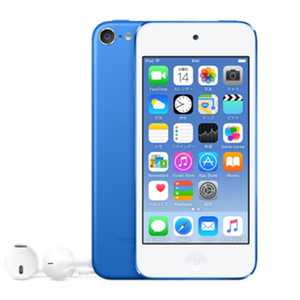 アップル iPod　touch　 第6世代　2015年モデル 16GB　ブルー IPODTOUCH16GBﾌﾞﾙｰ