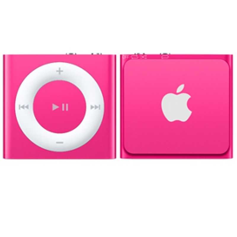 アップル アップル iPod　shuffle　【第4世代　2015年モデル】　2GB　ピンク　MKM72J/A IPODSHUFFLE2GBﾋﾟﾝｸ IPODSHUFFLE2GBﾋﾟﾝｸ