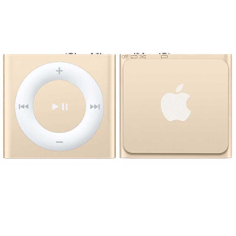 アップル アップル iPod　shuffle　【第4世代　2015年モデル】　2GB　ゴールド　MKM92J/A IPODSHUFFLE2GBｺﾞｰﾙﾄﾞ IPODSHUFFLE2GBｺﾞｰﾙﾄﾞ