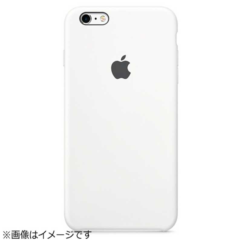 アップル アップル 【純正】 iPhone 6s／6用　シリコーンケース　ホワイト　MKY12FEA MKY12FEA MKY12FEA